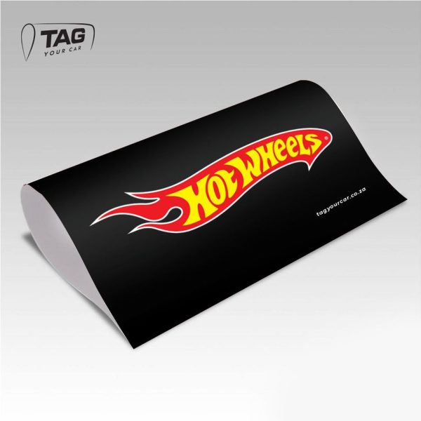 Tag your car- hot wheels flat