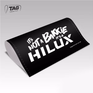 Tag your car - its a hilux black