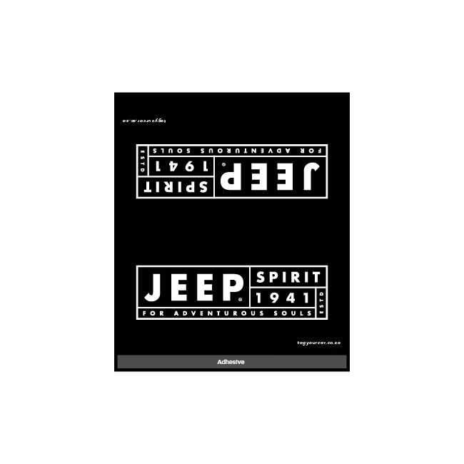 Tag your car - Jeep Spirit