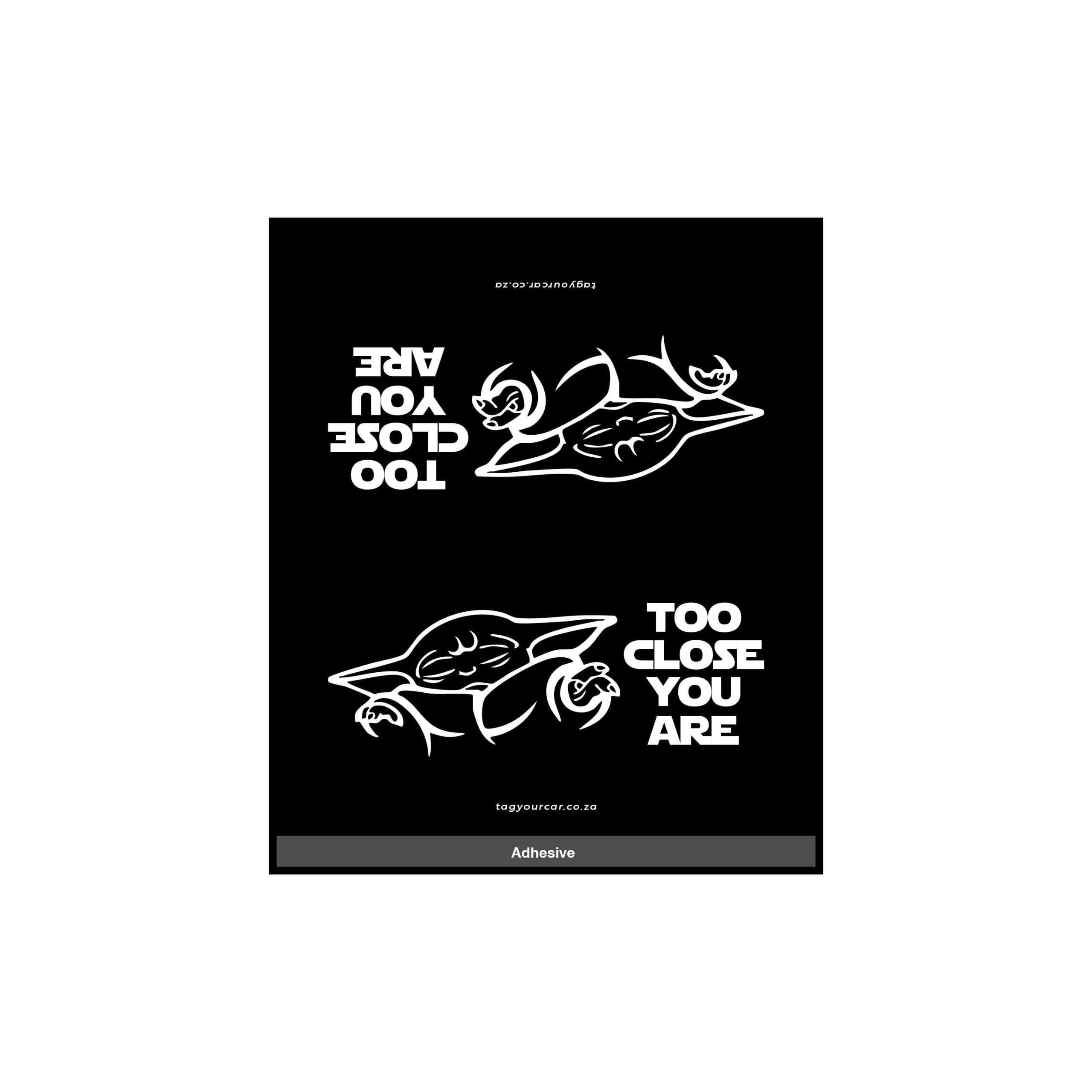 Tag Your Car-GROGU-BLACK