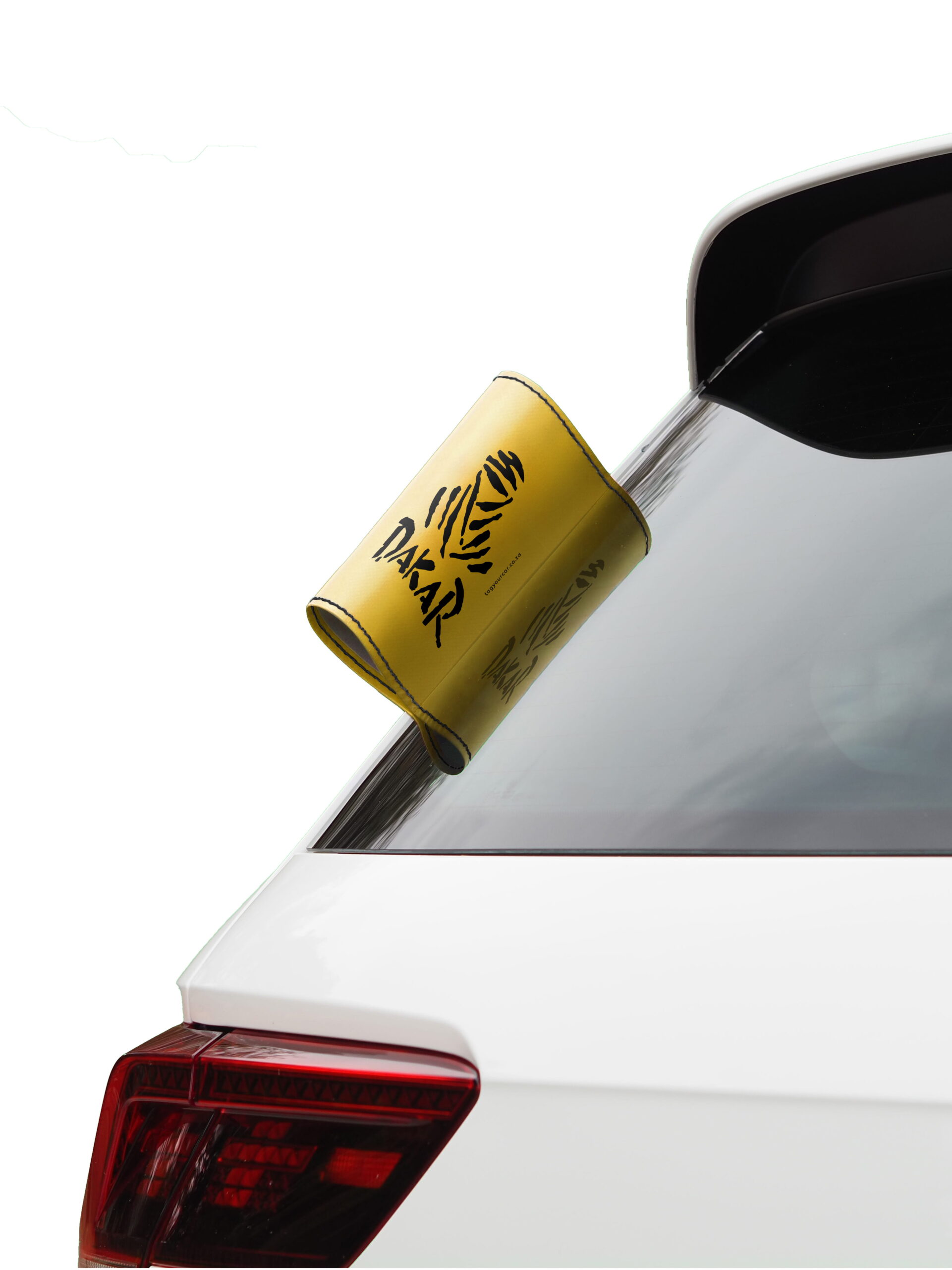 Car Tags DAKAR Vertical Tag Your Car