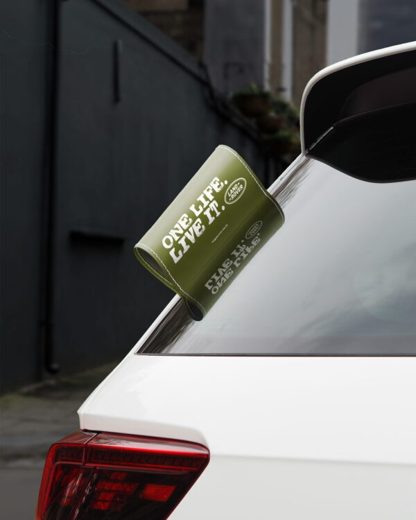 Car Tags One Life Live it Tag Your Car BG