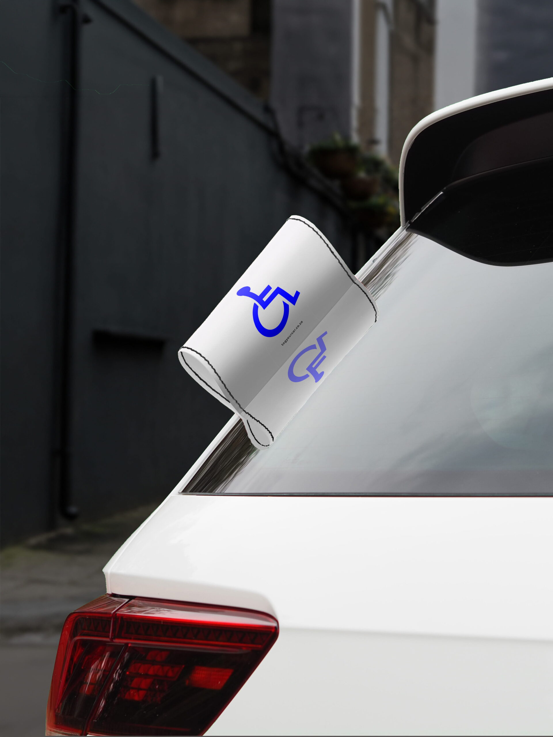 Car Tags Paraplegic Tag Your Car BG