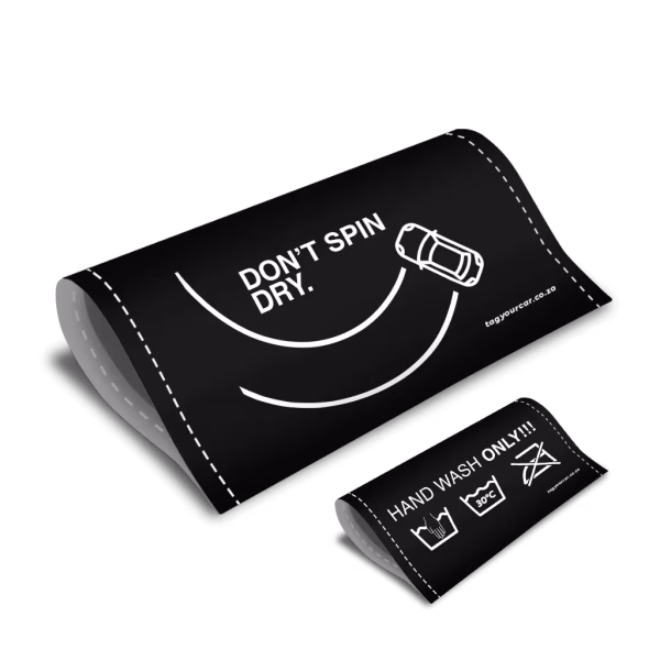 car tag - Tag Your Car - Dont Spin Dry - Car