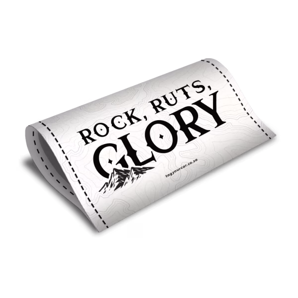 car tag - Tag Your Car - Rock,Ruts,Glory