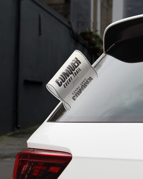 Car Tags Conquer Every Trail Tag Your Car BG