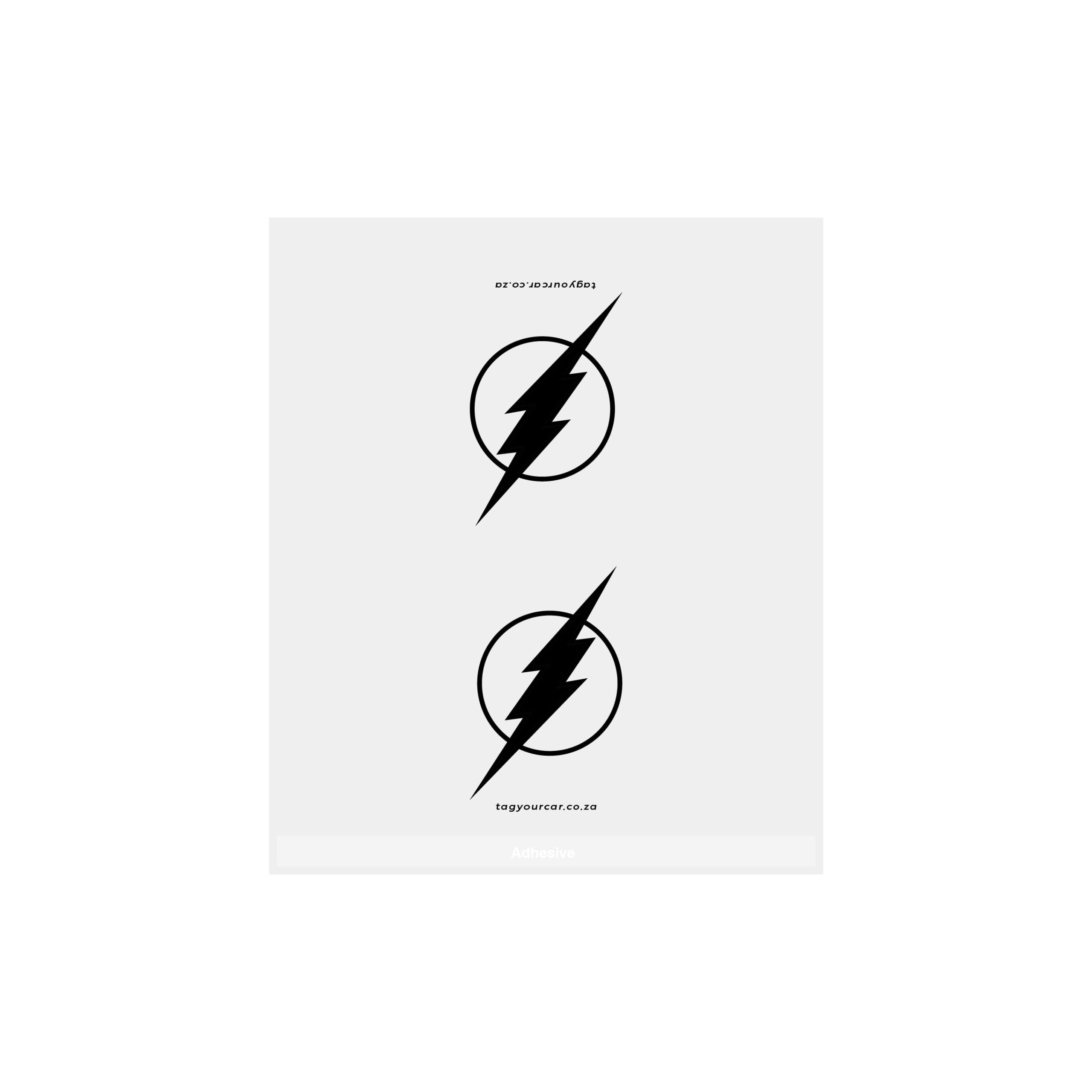 Car Tags Flash White Tag Your Car-20