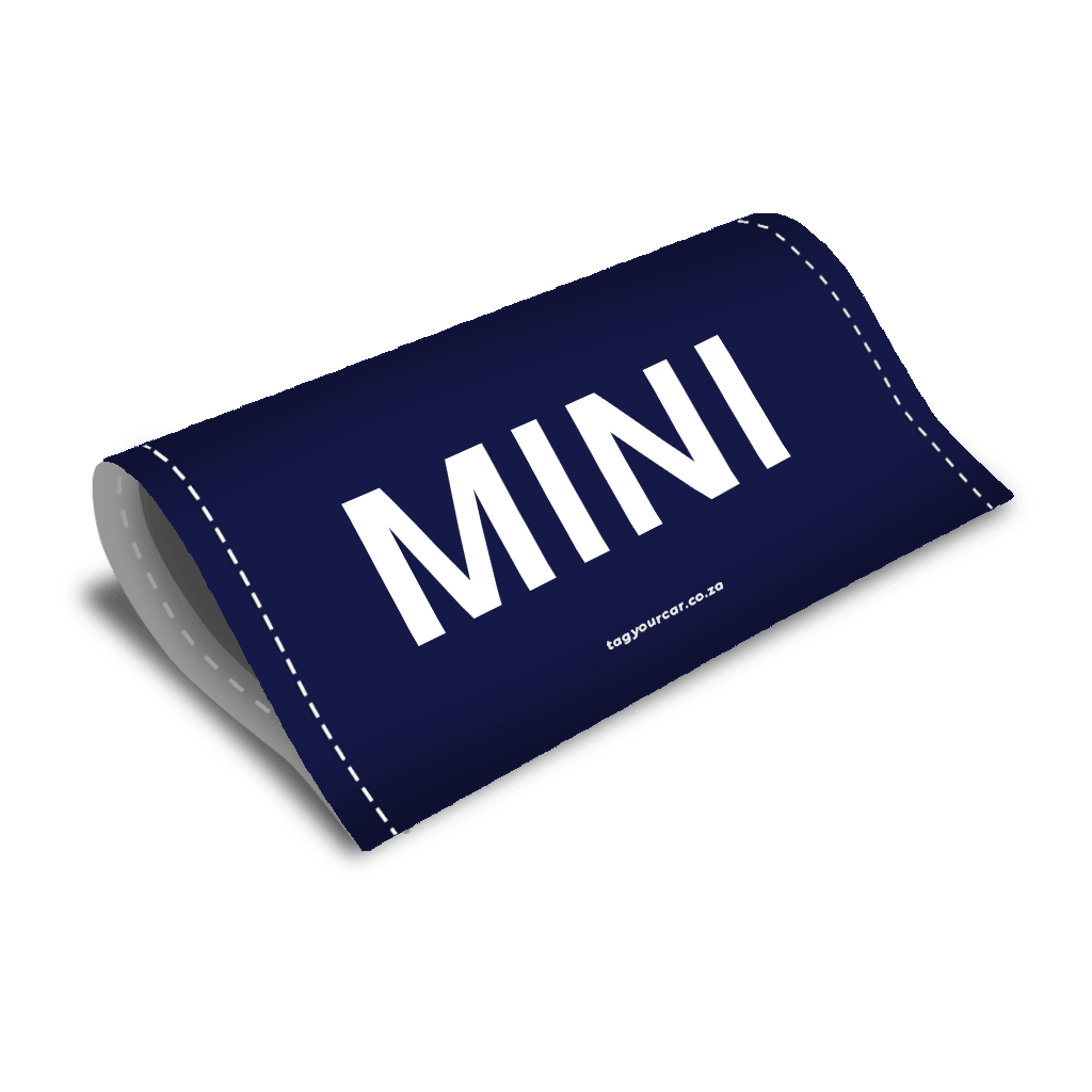 Tag Your Car - Mini Cooper Smile Edition - car tag - Front