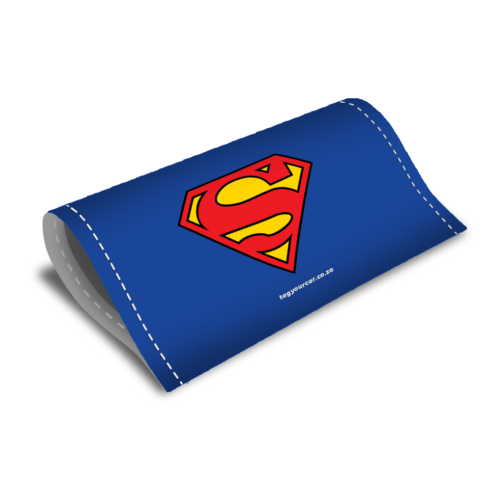 Tag Your Car - Superman - car tag
